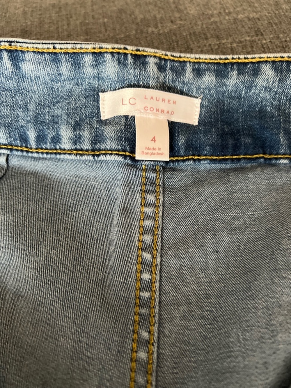 LC Lauren Conrad Light Blue Wide-Leg Jeans - Picture 3 of 3